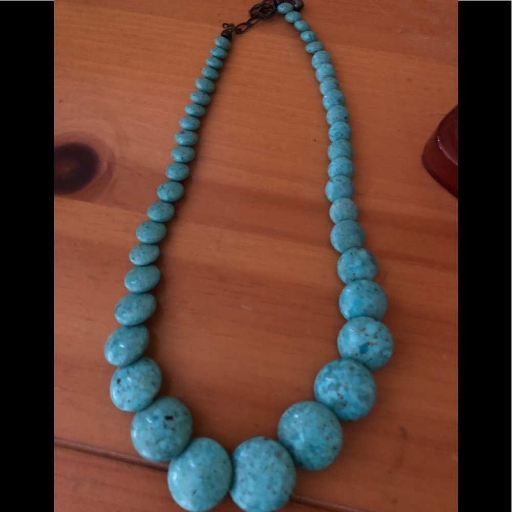 Necklace Turquoise chunky
